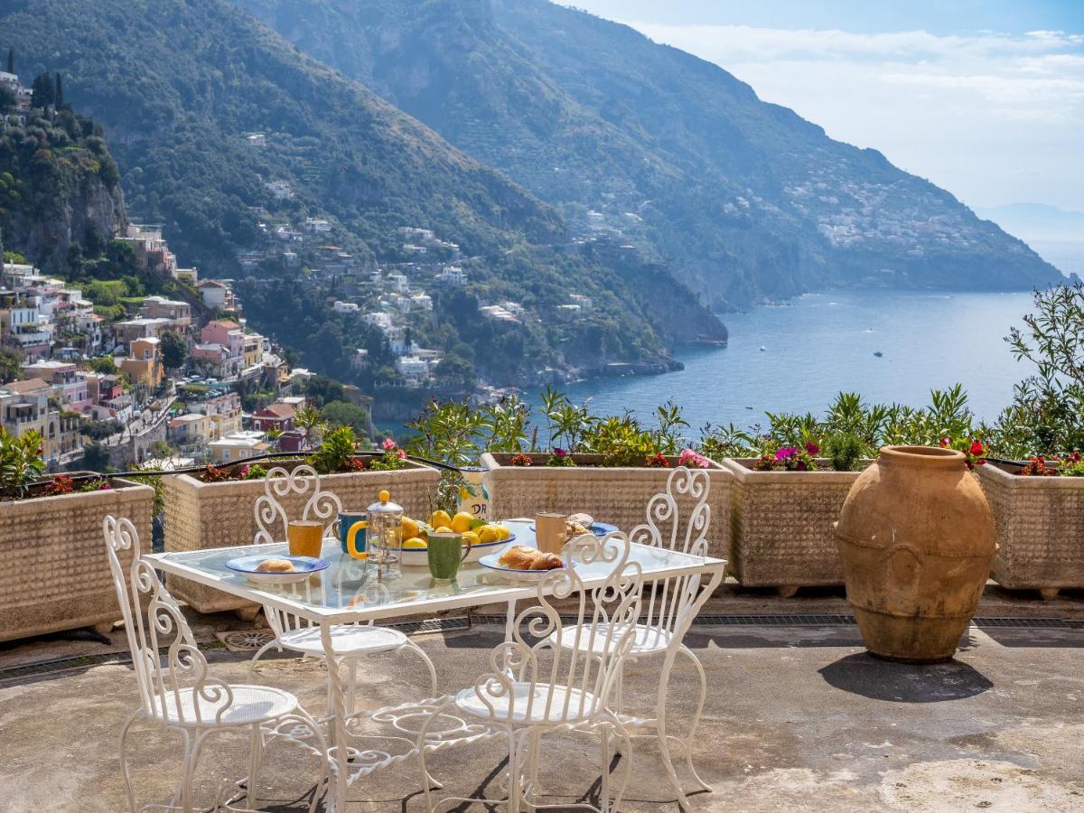 Rosa House - Breathtaking View Of The Amalfi Coast Positano Exterior foto