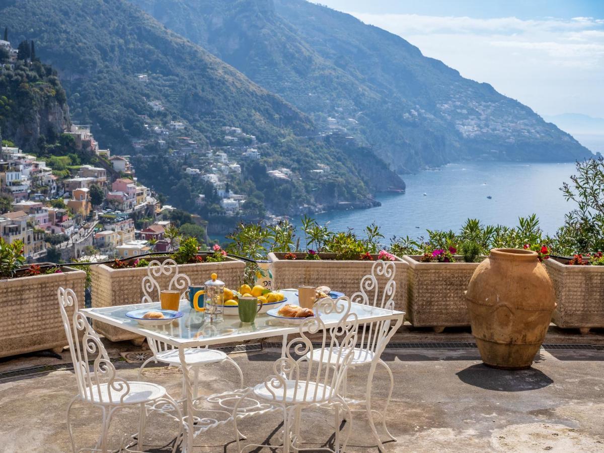 Rosa House - Breathtaking View Of The Amalfi Coast Positano Exterior foto