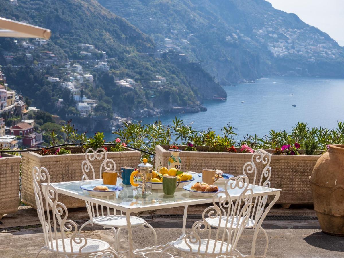 Rosa House - Breathtaking View Of The Amalfi Coast Positano Exterior foto