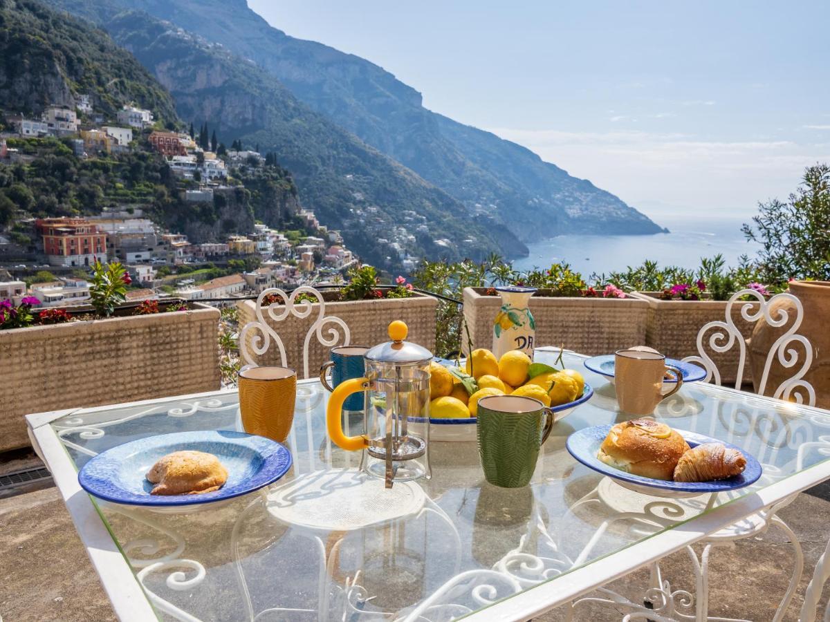 Rosa House - Breathtaking View Of The Amalfi Coast Positano Exterior foto
